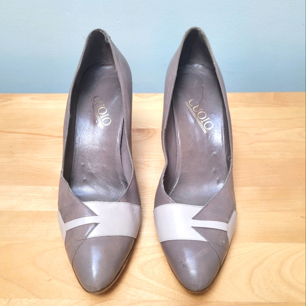 CUOIO | Taupe High Heel Shoes, Sz. 9 1/2